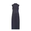 Z Estilo Europeo y Americano Transfronterizo 2026 Nuevo Moda Elegante para Mujer al por Mayor Vestido Midi de Mezclilla con Cuello Solapa 7956576