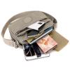 Bolsa Transversal com Alça Larga Feminina Bolsa de Tecido Lavado 2025 Novo Estilo Transfronteiriço Bolsa Feminina Casual Transfronteiriça Bolsa de Ombro para Mãe