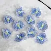 Flor de Orquídea Mariposa Simulada Flor de Plástico Cabezal de Flor DIY Pared de Flores Pasador Accesorio para el Cabello Decoración del Hogar Xz Mini Flor de Orquídea Mariposa