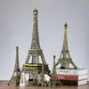 França Paris Torre Eiffel Modelo de Decoração Criativo Presente de Aniversário Pequenos Artesanatos Decorações para Sala de Estar Bar
