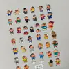 Adesivos Fofos de Unhas Crayon Shin-Chan Desenho Animado 3D Shin-Chan Lente de Celular Planejador Adesivos Relevo DIY Estilo Ca