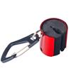 Nuevo Colgador de Caña Luya Mosca Arroyo Micromaterial Caña Luya Caña Portátil Telescópica Metal Hebilla Colgante Gancho Clip para Caña