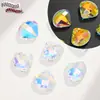 Color Super Flash Agujero Único Concha Paraguas Agujero para Colgar Vidrio Cuentas de Cristal Hecho a Mano DIY Collar Pulsera Joyería Colgante
