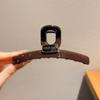 Pinza de Tiburón con Lazo Consciente del Diseño para Nicho, Sensación de Alta Gama, Pinza de Garra para Cola de Caballo Alta para la Parte Posterior de la Cabeza, Pinza para el Cabello Linda y Elegante