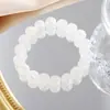 Nuevo pulsera de cristal pulsera de cuentas de hielo agrietado degradado pulsera de cuentas de placa dulce linda pulsera de cuentas para pareja amigas
