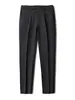 Moda Masculina Fengshe / Nova Coleção Primavera/Outono 2026 Calça Social Masculina Casual Leve de Luxo Corte Reto Slim