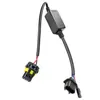 Kit universal de doble luz 12-24V transfronterizo uno a uno para luz alta y baja con lente de luz telescópica y luz variable, No. 6 línea a una cara