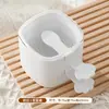Refrigerador doméstico molde de silicona para paletas caseras infantiles bandeja de cubitos de hielo creativa bandeja de hielo compacta portátil con tapa