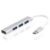 Extensor USB Hub Quatro-Em-Um Tipo-c Dock de Expansão Um para Quatro Computador 3.0Hub Divisor Estação de Acoplamento