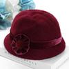 Gorro de punto de pelo de conejo cálido para otoño e invierno para niños, abuela, suegra, tía, gorro con forro polar de lana, gorro de madre