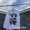 Erd Americano Melancólico Rico Segunda Generación Holgado Casual Versátil Diseño de Nicho Camiseta Base Otoño e Invierno Camiseta Transfronterizo
