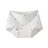 Roupa Íntima de Algodão Puro de Ângulo Plano para Mulheres, Antibacteriana, Fundo 100% Algodão, Novo Boxer Feminino Sem Costura que Modela o Quadril