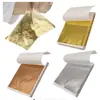 Papel Dorado con Pan de Oro de 9 cm Decoración Dorada con Pan de Oro para Techo de 14 cm Estatua de Buda Uñas Doradas con Pan de Oro Barro de Cristal Papel Plateado con Pan de Oro Foil de Colores