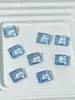 K9 Cristais de Alta Qualidade Decorações para Nail Art Atacado Açúcar de Gelo Transparente 8X10mm Cristal Retangular Ângulo Reto Decorações de Unha Usáveis