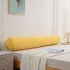 Almofada Longa Pequena de Caxemira para Meninas Dormirem, Gestantes ao Lado da Cama, Almofada Cilíndrica com Pernas, Almofada de Montar para Meninos, Removível