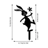 Adornos metálicos decorativos para jardín y patio, impermeables para exteriores, artesanías de Amazon, regalos para el Festival Qixi