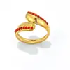Anillo de titanio y acero con circonita estilo europeo y americano, incrustaciones de diamante, anillo abierto de acero inoxidable de alta gama, nicho ins de lujo ligero