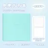 Cuaderno de bocetos rasgable Fruta Azul Mini libro de dibujo para estudiantes Libro de acuarela portátil engrosado Cuaderno de bocetos en blanco