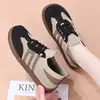 Zapatos de Entrenamiento Nuevos de Primavera 2025 Alemanes Suela Suave Cómodos Casuales Tejido Fly Knit Transpirables Sin Cordones Versátiles para Mujer