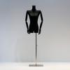 Tienda de Ropa Estilo Coreano Modelo de Hombro Plano Grande Accesorios Femenino Medio Cuerpo Mesa Soporte de Exhibición para Ventana Maniquí Falso de Cuerpo Completo Soporte