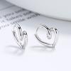 925 prata esterlina lindos brincos para mulheres verão 2022 novo estilo coreano simples inss estilo brincos personalizado design ear joias