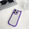 Funda para Teléfono con Orejas de Gato Adecuada para Apple 16, iPhone 17, Funda Rígida Acrílica Transparente, Estilo para Mujer, Ins