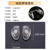Almohadillas Nasales Universales de Silicona Importadas de Alemania, Accesorios para Gafas Antideslizantes Ultrasuaves, Amigables con la Piel, No Tóxicos ni Irritantes