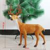 Veado de Pelúcia de Natal Atacado Veado Simulador Rena de Pelúcia Presentes de Natal Decorações de Janela de Hotel Enfeites Presentes