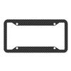 Marco Brillante para Placa de Matrícula Acrílico con Pedrería Imitación Diamante Accesorios para Coche Soporte Mate para Placa de Matrícula Accesorios para Coche con Cubierta para Tornillo