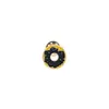Broche Creativo Negro Cabeza de Gato Carta de Póker Aleación Insignia de Goteo de Aceite Punk Europeo y Americano Ramillete Accesorios para Ropa Exterior Bolsas