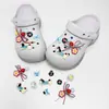 Flores de simulação de resina adequadas para flores de sapato clog de golfinho pequeno, sensação de alta qualidade da moda, corrente original DIY, fivela, atacado