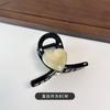 Chic Cor de Gelatina Amor Grampo de Cabelo Feminino Primavera e Verão Franja Cabelo Quebrado Clipe Vermelho da Internet Clipe Tubarão Pequeno Grampo de Cabelo Acessório de Cabeça