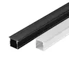 Luz Lineal LED, Luz Lineal de Montaje Superficial, Canal de Luz Empotrado, Luz Lineal de Techo Doble Párpado, Canal Lineal de Aleación de Aluminio en Forma de U