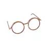 Gafas 3-4- 5cm Accesorios Pequeños, Gafas, Peluches, Accesorios para Gatitos, Monturas Metálicas, Resortes Electroplateados, Regalos