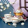 Nuevo Estilo Chino Hueso de China Vela Calentada Café Té Set Té Aromático Set Hogar Té de la Tarde Taza de Té Regalo