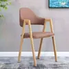 Silla de Comedor Lujo Ligero Silla de Ocio con Respaldo para el Hogar Taburete Simple para Escritorio Silla para Restaurante, Té con Leche, Uñas Silla de Recepción de Negocios