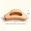 Masajeador gua sha creativo de madera maciza personalizado con estimulación de meridianos, varios estilos disponibles, admite diseños y muestras personalizadas, el fabricante ofrece grandes cantidades
