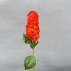 Hortênsia Simulada Cola Macia Laranja Amazônia Hortênsia Pagode Flor Simulada Flor de Casamento Hortênsia Sensação Atravessar Fronteiras Atacado