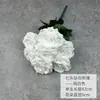 Flores Falsas de Rosa Diamante de Siete Cabezas Flores de Boda Hechas a Mano Flores Decorativas Artificiales Decoración de Boda Arreglo de Flores de Piso Flores para Fotografía Venta al por Mayor