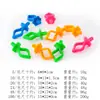 Clip redondo de silicona para bobina, clip para hilo, clip para hilo de bobina para evitar que el extremo del hilo se caiga, herramienta de costura de color