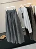 Pantalones anchos florales frescos retro estilo coreano casual para mujer, otoño elásticos de cintura alta sueltos con cordón pantalones largos