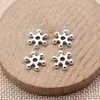 11x11 mm 0.72 g Plata Antigua DIY Aleación de Zinc Accesorios para Joyería Cuentas Espaciadoras