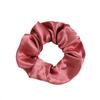 Anillo Retro Estilo Ins de Satén de Seda Anillo de Salchicha Gorda Francés Europeo y Americano Anillo para el Cabello de Intestino Grueso Grande Cuerda para el Cabello Tamaño Grande Accesorios para el Cabello de Color Sólido para Mujer
