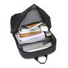 Mochila de gran capacidad para estudiantes de secundaria, de ocio transfronterizo al por mayor, que combina con todo, mochila con textura de color sólido, bolso sencillo para computadora