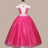 Halloween 2025 Vestido de Princesa Aurora Belle para Meninas Roupas Infantis Vestido de Manga Curta da Bela para Meninas Vestido Infantil