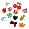 Atacado Pequenos Patches de Tecido Bordados Fofos Versão Q Milho Fruta Patches de Bordado Computador Decoração de Roupa Novos Adesivos de Patch 1