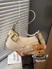 Bolso de Mano Decorado con Cinturón de Cuero Simple para Mujer, Bolso de Hombro de Moda Trendy Nuevo, Bolso Cruzado Elegante y Chic para Mujer