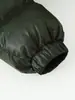 Fábrica de Origen Transfronteriza Chaqueta de Algodón Acolchada con Capucha de Superficie Brillante para Mujer Bolsillos con Cremallera Holgada Engrosada Abrigo de Algodón de Invierno Ropa de Abrigo