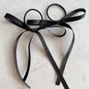 Coreia do Sul outono e inverno menina arco preto e branco xadrez hairpin cocar de alta qualidade handmade cabelo corda todos- combinar cocar atacado