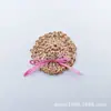 Colgante de Sombrero de Paja Tejido a Crochet con Rafia, Decoración Estilo Vacaciones, Accesorios DIY Estilo Coreano para Ropa y Bolsos, Venta al por Mayor de Accesorios y Componentes